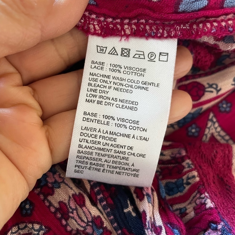 New - Anthropologie motif top. 🪴Price is firm🪴 - Picture 5 of 5